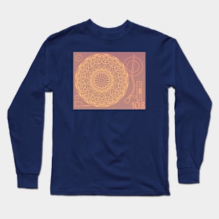 Turntable Mandala Love Long Sleeve T-Shirt